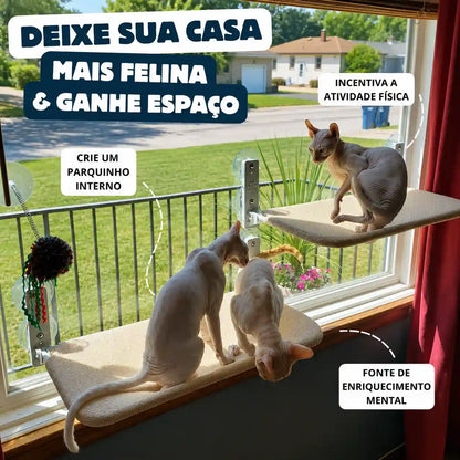 DreamCat™ - Rede Dobrável de Gato